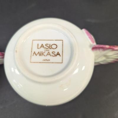 Sale Photo Thumbnail #1677: Laslo For Mikasa Japan With Flower Handles