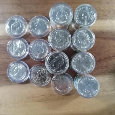 Uncirculated presidential $1.00s