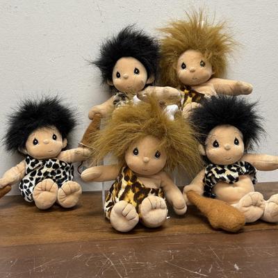 Sale Photo Thumbnail #254: These 5 dolls in good previously owned condition.