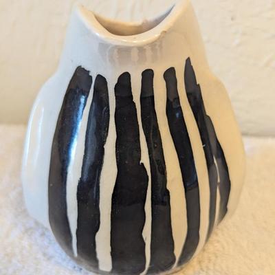 Handcrafted ceramic creamer or small pitcher