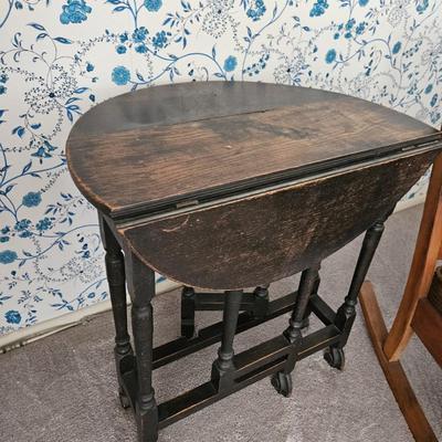 SOLD - Antique Folding Table