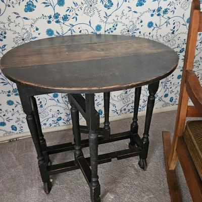 SOLD - Antique Folding Table