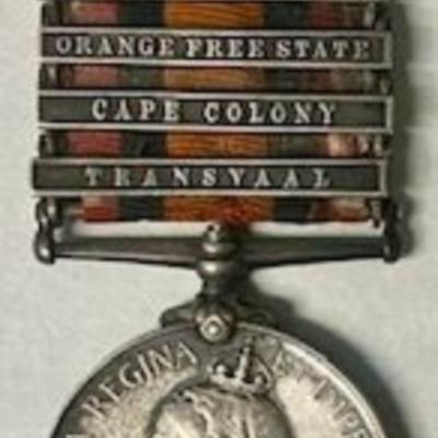 1902 Anglo Boer War Medal South Africa