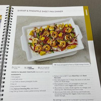 New Epicure Portion Scoops, Meal Planner/Journal