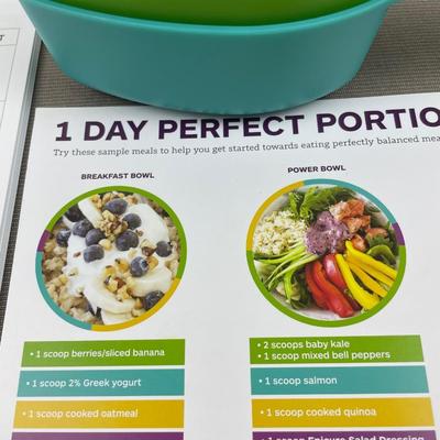 New Epicure Portion Scoops, Meal Planner/Journal