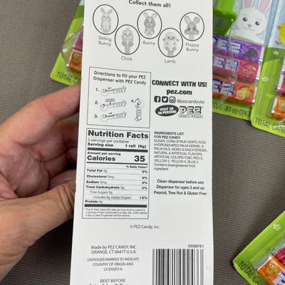 6 New Pez Candy Dispensers