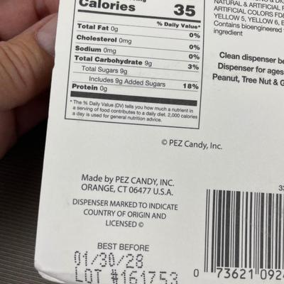 6 New Pez Candy Dispensers