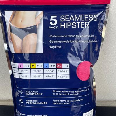 New Women’s Reebok Hipster Underwear Size XL