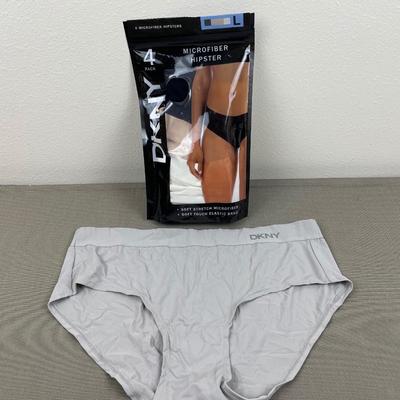 4 Pair DKNY Hipster Underwear Size Large
