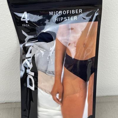 4 Pair DKNY Hipster Underwear Size Large