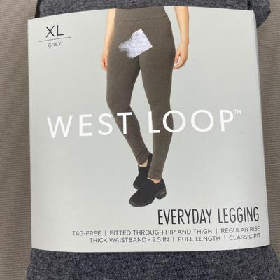 New Women’s Grey Everyday Leggings XL
