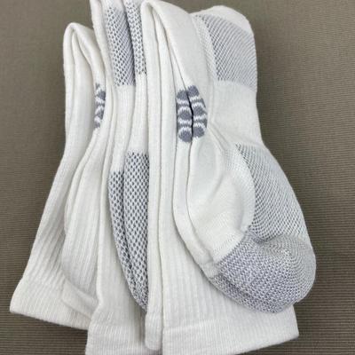True Energy Sock White Crew L/XL