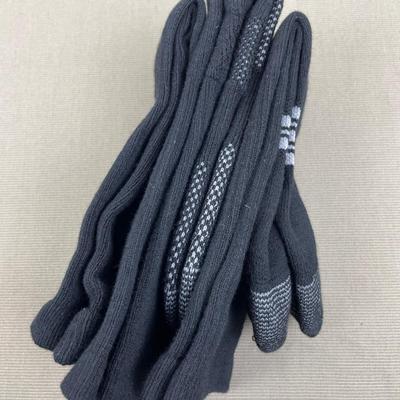 True Energy 3 Pair Black Crew Socks S/M
