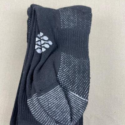 True Energy 3 Pair Black Crew Socks S/M