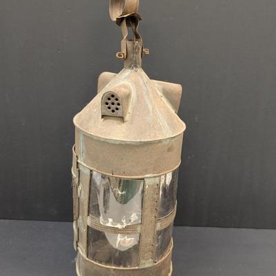 Sale Photo Thumbnail #2460: 19th Century English Candle Lantern
