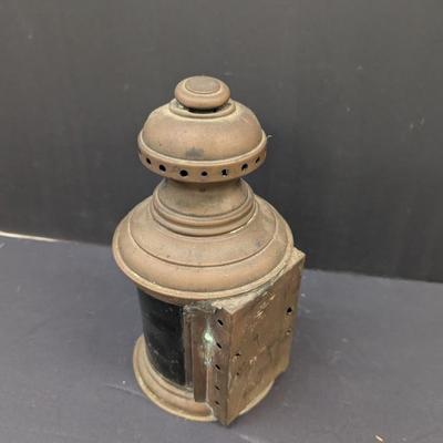 Sale Photo Thumbnail #2437: Antique Railroad Lantern