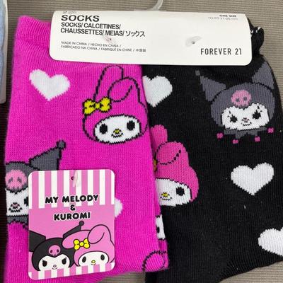 3 Pairs Hello Kitty & Friends Socks New!