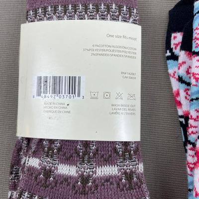 3 Pair New Women’s Socks