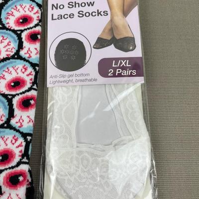 3 Pair New Women’s Socks