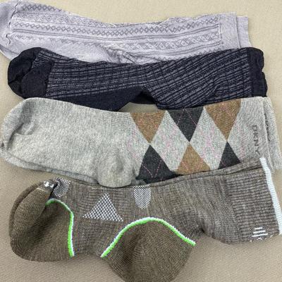 4 Pair Ladies Socks Smart Wool and others