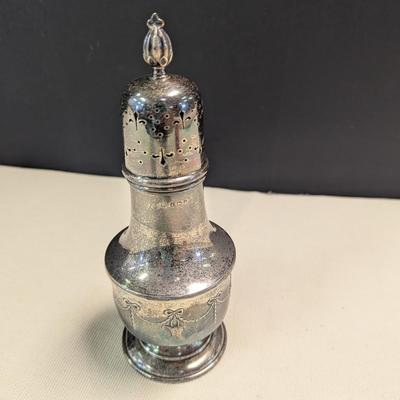 Sale Photo Thumbnail #2050: Sterling Silver Sugar Shaker 192g