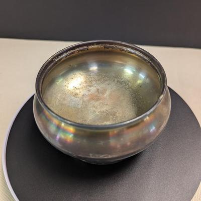 Sale Photo Thumbnail #3021: Vintage Georgian Castle 1405 Silverplate Bowl – International Silver