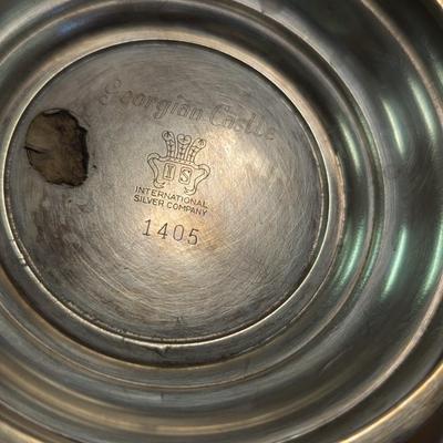 Sale Photo Thumbnail #3023: Vintage Georgian Castle 1405 Silverplate Bowl – International Silver