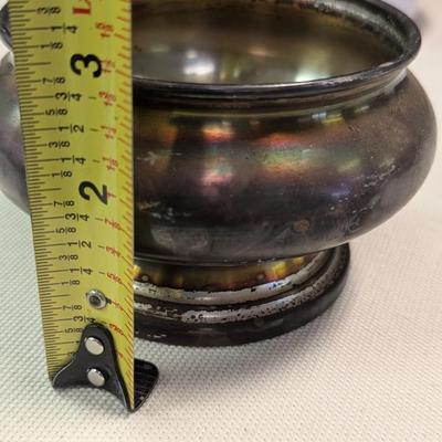 Sale Photo Thumbnail #3025: Vintage Georgian Castle 1405 Silverplate Bowl – International Silver