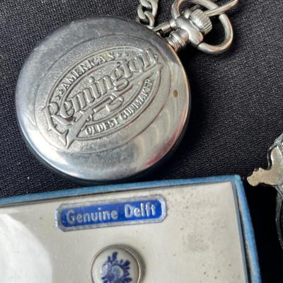 Lot 205 Cigar box of goodies