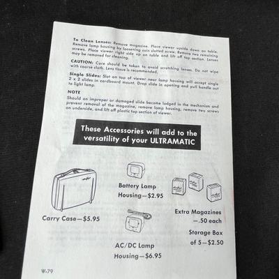 Lot 209 Vintage slide viewer
