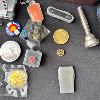 Lot 210 Tin of goodies