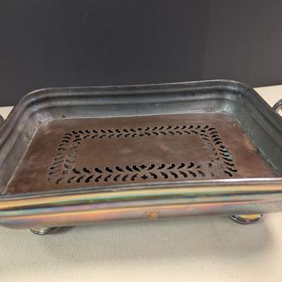 Sale Photo Thumbnail #3032: Silver Plated Covered Chafing Dish