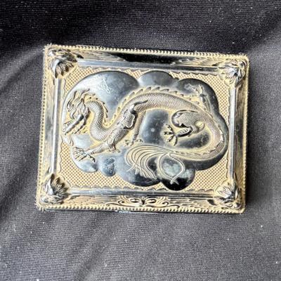 Lot 213 Chinese card case & cloissone horses