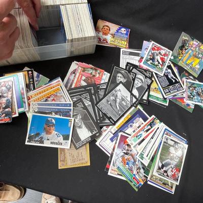 Lot 214 Box of Sports cards