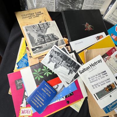 Lot 216 Paper memorabilia lot