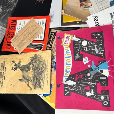 Lot 216 Paper memorabilia lot