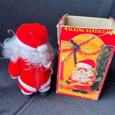 Lot 218 Walking Santa w/ box