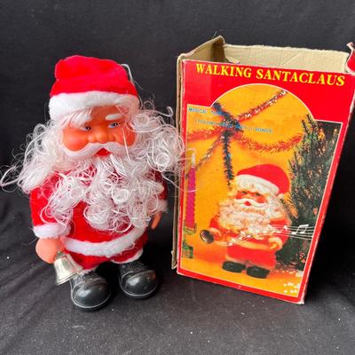 Lot 218 Walking Santa w/ box