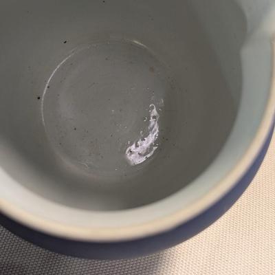 Sale Photo Thumbnail #445: Wedgwood Dark Blue Jasperware Pitcher