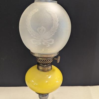 Sale Photo Thumbnail #2327: Victor P&A MFG. Etched Glass Shade