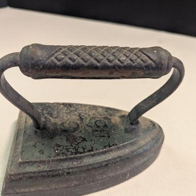 Sale Photo Thumbnail #90: Antique Cast Sad Iron