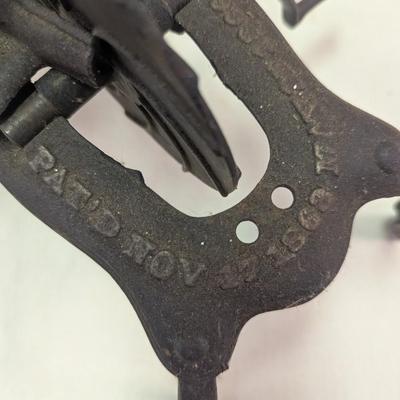 Sale Photo Thumbnail #111: Antique Cast Iron Cherry Pitter Stoner