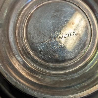 Sale Photo Thumbnail #1767: Silverplated Trophy Bowls & Plates