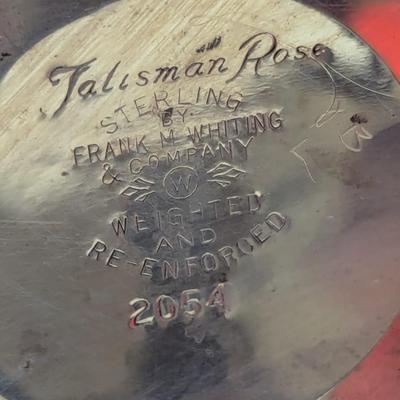 Sale Photo Thumbnail #2090: Frank Whiting Talisman Rose Sterling