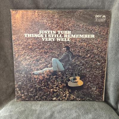 Sale Photo Thumbnail #337: "Things I Still Remember Very Well" by Justin Tubb.
This album is:
A country music album by American singer and songwriter Justin Tubb, the oldest son of legendary country singer Ernest Tubb.
Originally released in 1969 by Dot Records, with later reissues