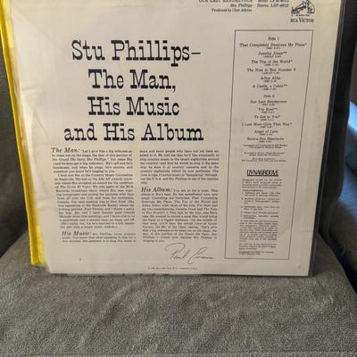 Sale Photo Thumbnail #364: "Our Last Rendezvous" by Stu Phillips. 
Here's some information about the album:
Artist: Stu Phillips.
Album Title: Our Last Rendezvous.
Release Year: 1968.
Genre: Primarily Country, with elements of Folk and World music.
Record Label: RCA Victor Dynagroo