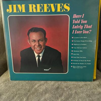 Sale Photo Thumbnail #389: Have I Told You Lately That I Love You?" by Jim Reeves. 
Additional details about the album include:
Release: This compilation album was released in 1964 by RCA Camden, a budget-line imprint of RCA Victor.
Tracks: Most tracks on this album were originally
