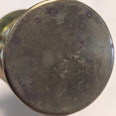 Sale Photo Thumbnail #1890: Vintage Brass Melting Pot