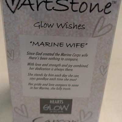 Sale Photo Thumbnail #2842: Art Stone Marine Wife Figure