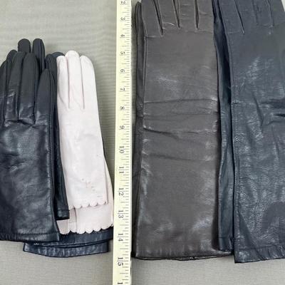 5 Pair Vintage Leather Gloves